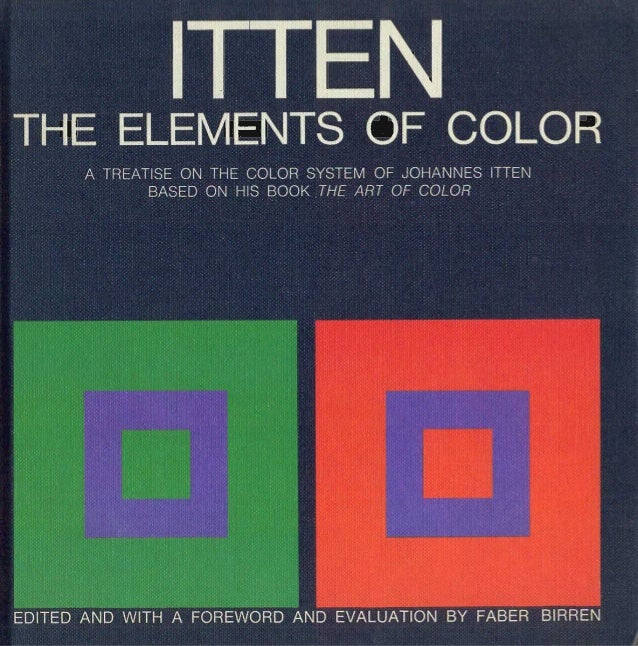 The Elements Of Color Johannes Itten Pdf
